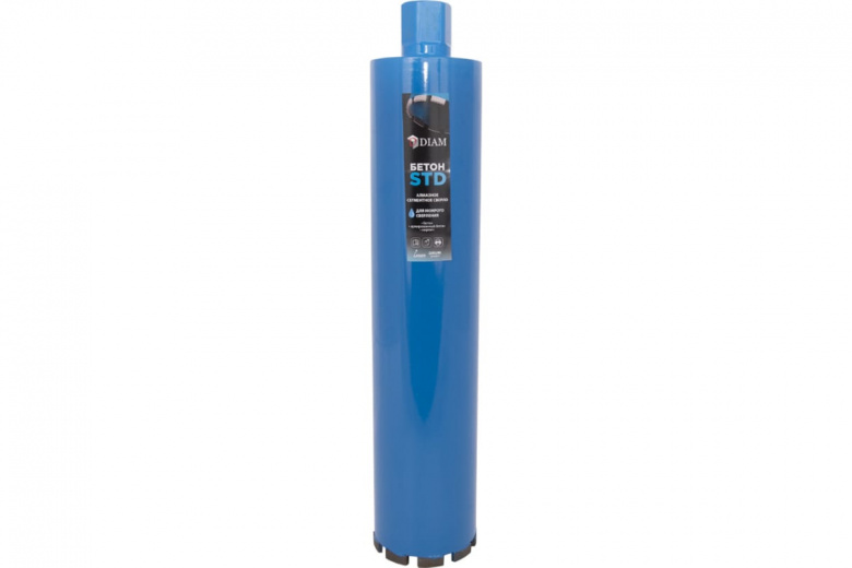 Сверло алмазное сегментное САМС 102x450х9х1,1/4UNC Бетон STD DIAM