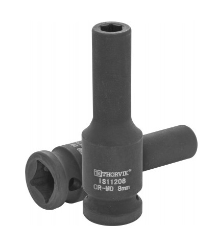 Головка торцевая ударная глубокая 1/2"DR 18 мм IS11218 Thorvik